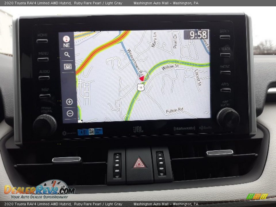 Navigation of 2020 Toyota RAV4 Limited AWD Hybrid Photo #7