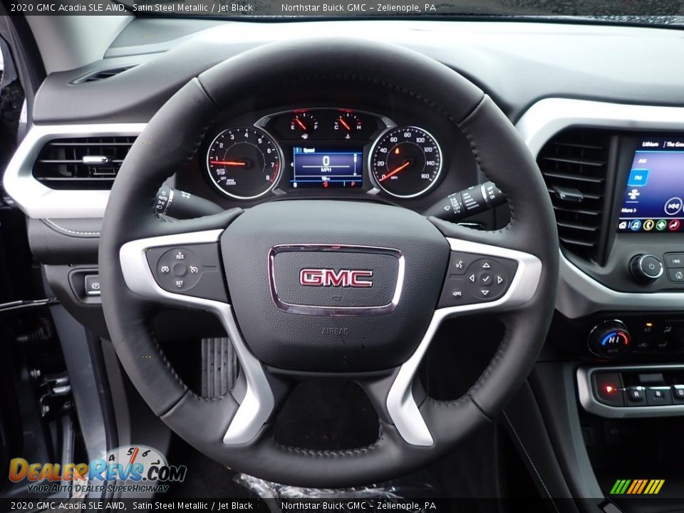 2020 GMC Acadia SLE AWD Steering Wheel Photo #17