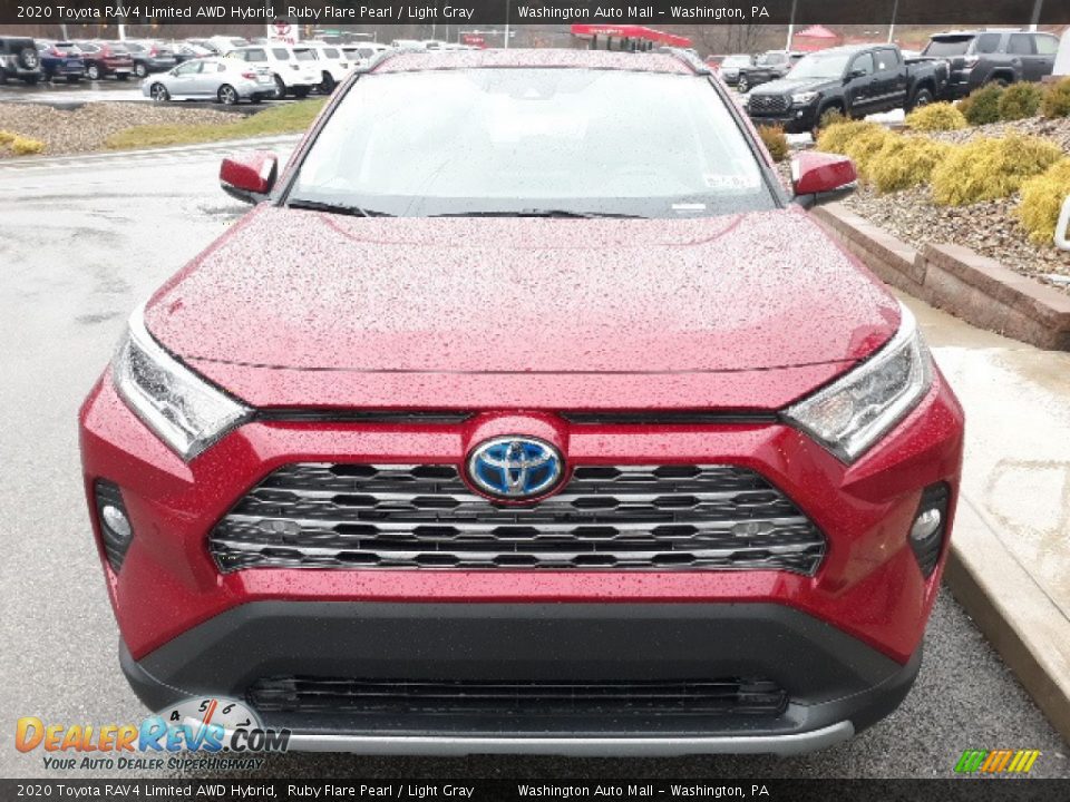 Ruby Flare Pearl 2020 Toyota RAV4 Limited AWD Hybrid Photo #8