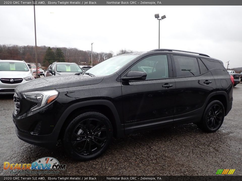 2020 GMC Terrain SLE AWD Ebony Twilight Metallic / Jet Black Photo #1