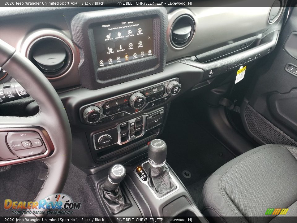 2020 Jeep Wrangler Unlimited Sport 4x4 Black / Black Photo #10