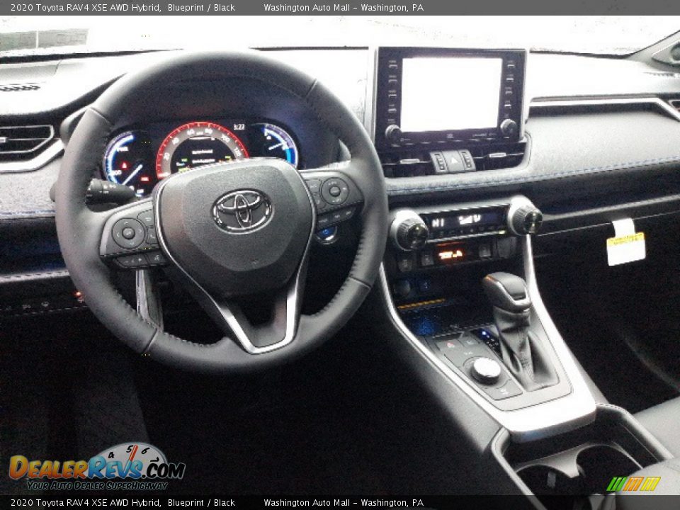 2020 Toyota RAV4 XSE AWD Hybrid Blueprint / Black Photo #3