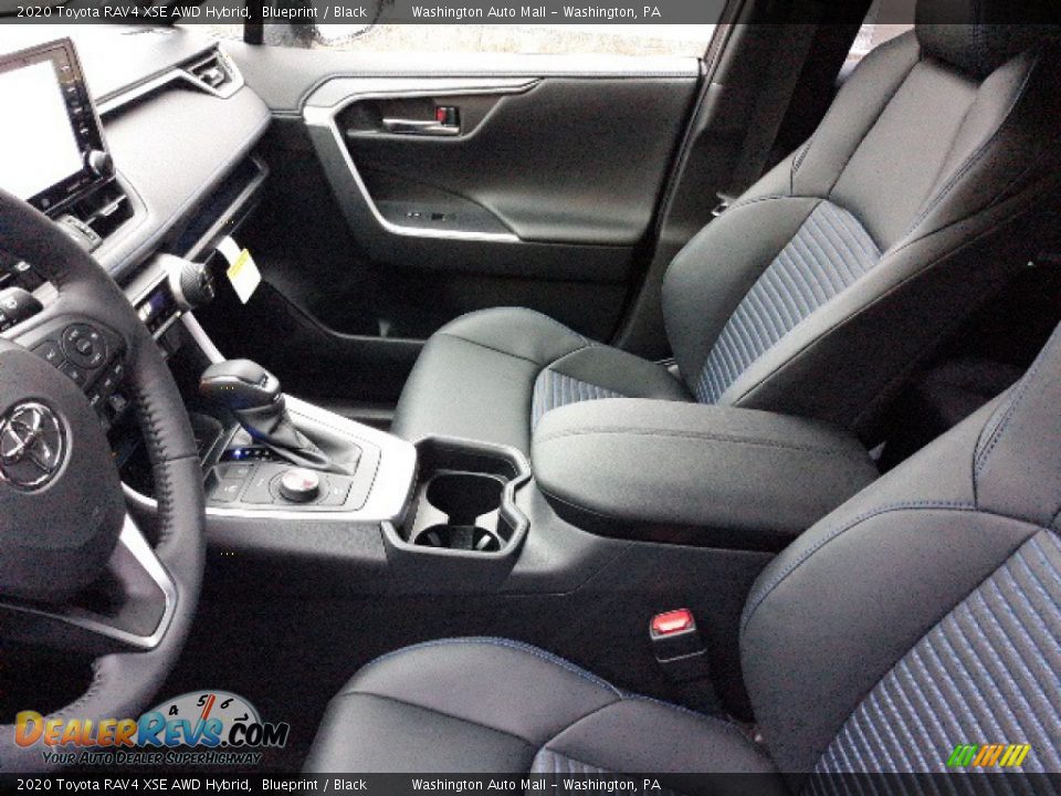 2020 Toyota RAV4 XSE AWD Hybrid Blueprint / Black Photo #4
