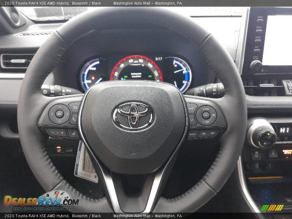 2020 Toyota RAV4 XSE AWD Hybrid Blueprint / Black Photo #9