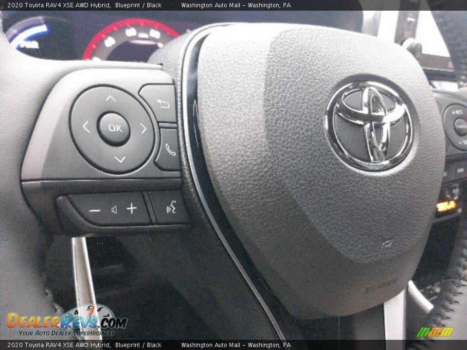 2020 Toyota RAV4 XSE AWD Hybrid Blueprint / Black Photo #10