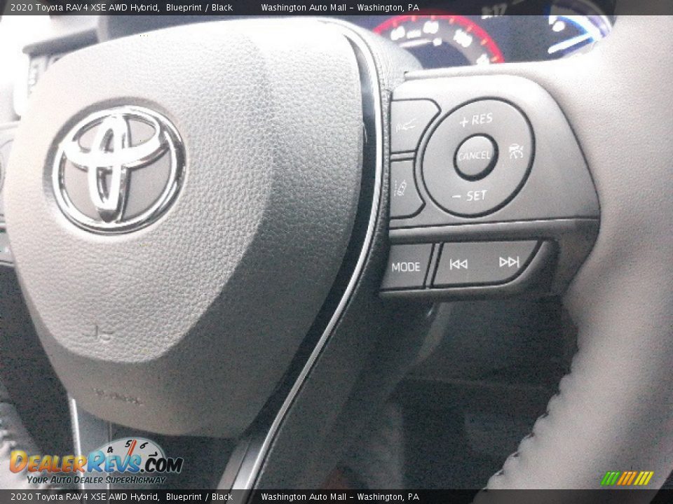 2020 Toyota RAV4 XSE AWD Hybrid Blueprint / Black Photo #11