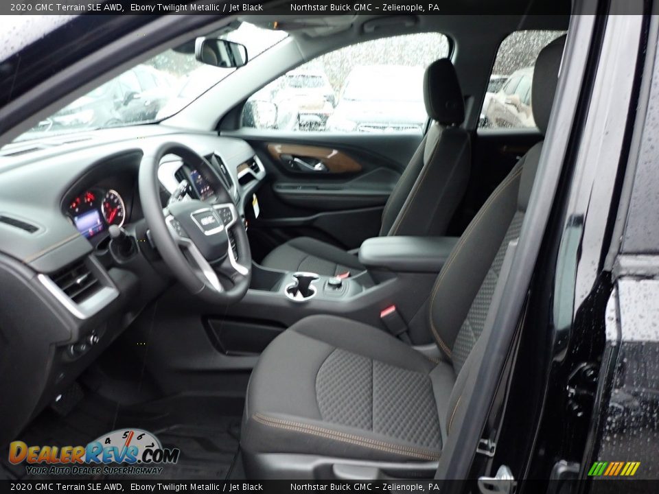 2020 GMC Terrain SLE AWD Ebony Twilight Metallic / Jet Black Photo #12