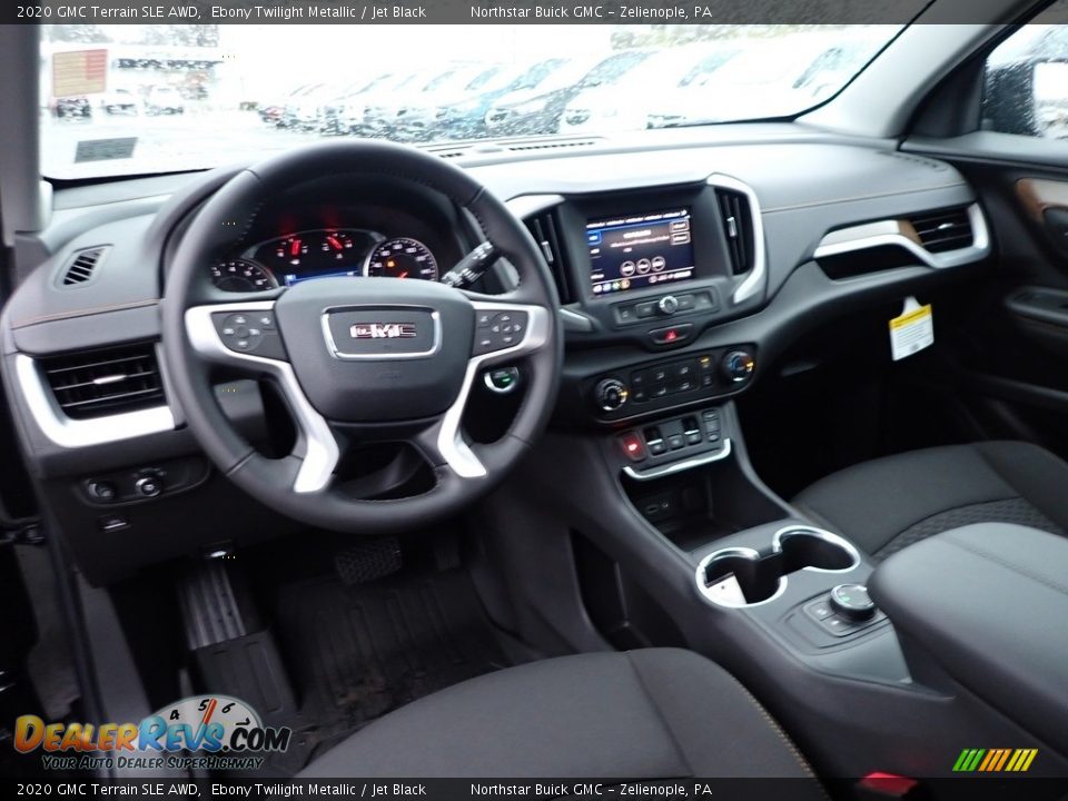 2020 GMC Terrain SLE AWD Ebony Twilight Metallic / Jet Black Photo #14