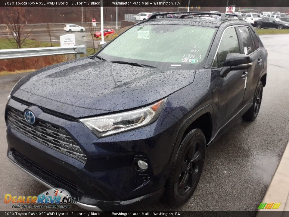 2020 Toyota RAV4 XSE AWD Hybrid Blueprint / Black Photo #17