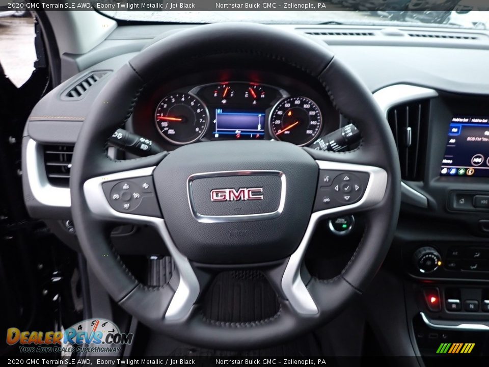 2020 GMC Terrain SLE AWD Ebony Twilight Metallic / Jet Black Photo #16