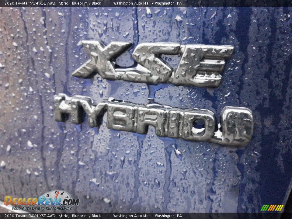 2020 Toyota RAV4 XSE AWD Hybrid Blueprint / Black Photo #20