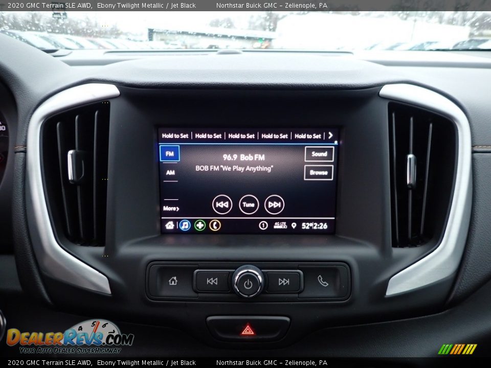 2020 GMC Terrain SLE AWD Ebony Twilight Metallic / Jet Black Photo #19