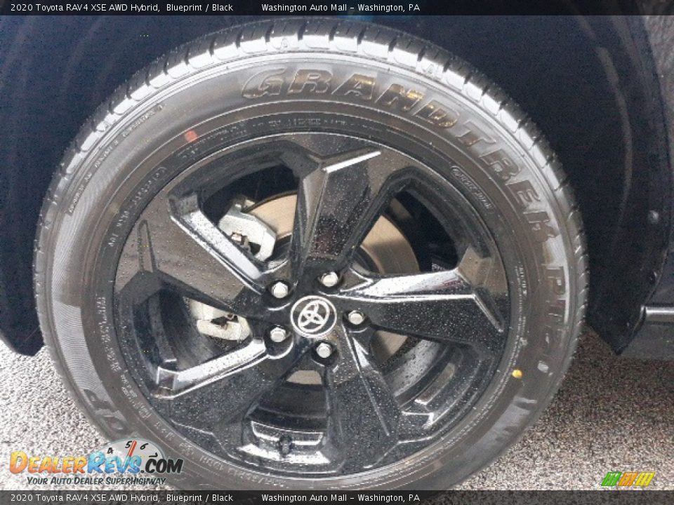 2020 Toyota RAV4 XSE AWD Hybrid Blueprint / Black Photo #21