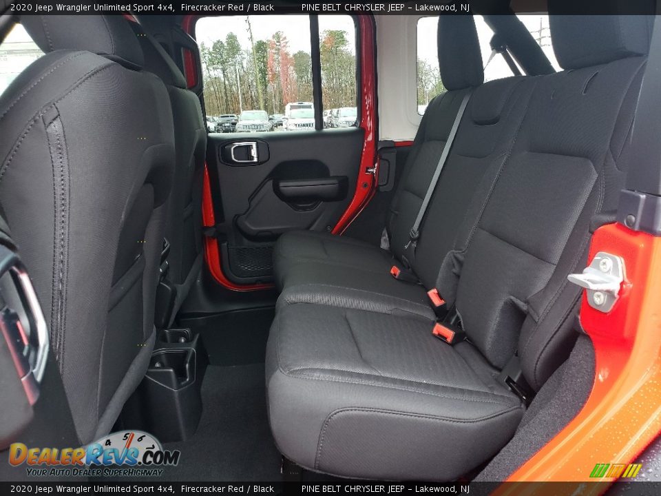2020 Jeep Wrangler Unlimited Sport 4x4 Firecracker Red / Black Photo #6