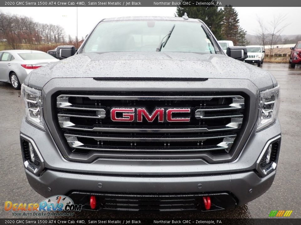 2020 GMC Sierra 1500 AT4 Crew Cab 4WD Satin Steel Metallic / Jet Black Photo #2