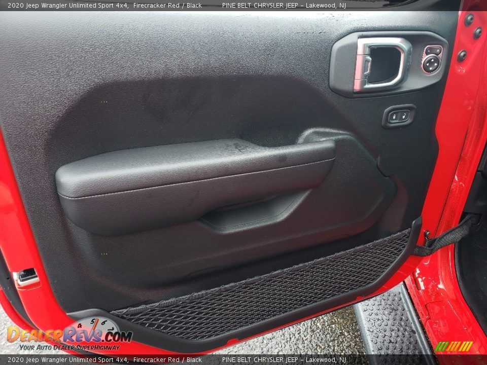 2020 Jeep Wrangler Unlimited Sport 4x4 Firecracker Red / Black Photo #8
