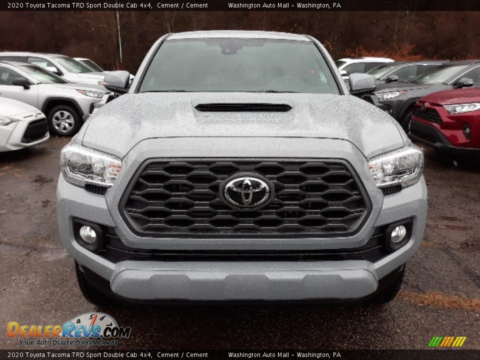 2020 Toyota Tacoma TRD Sport Double Cab 4x4 Cement / Cement Photo #10