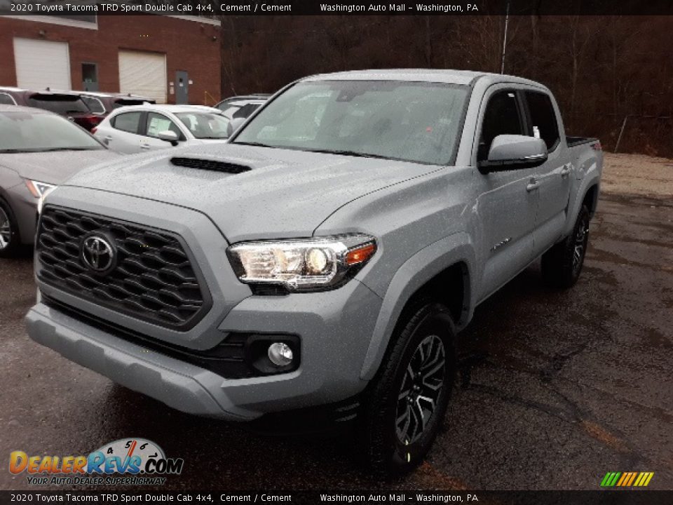 2020 Toyota Tacoma TRD Sport Double Cab 4x4 Cement / Cement Photo #11