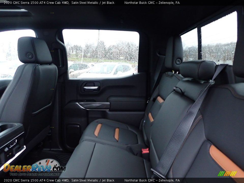 2020 GMC Sierra 1500 AT4 Crew Cab 4WD Satin Steel Metallic / Jet Black Photo #13