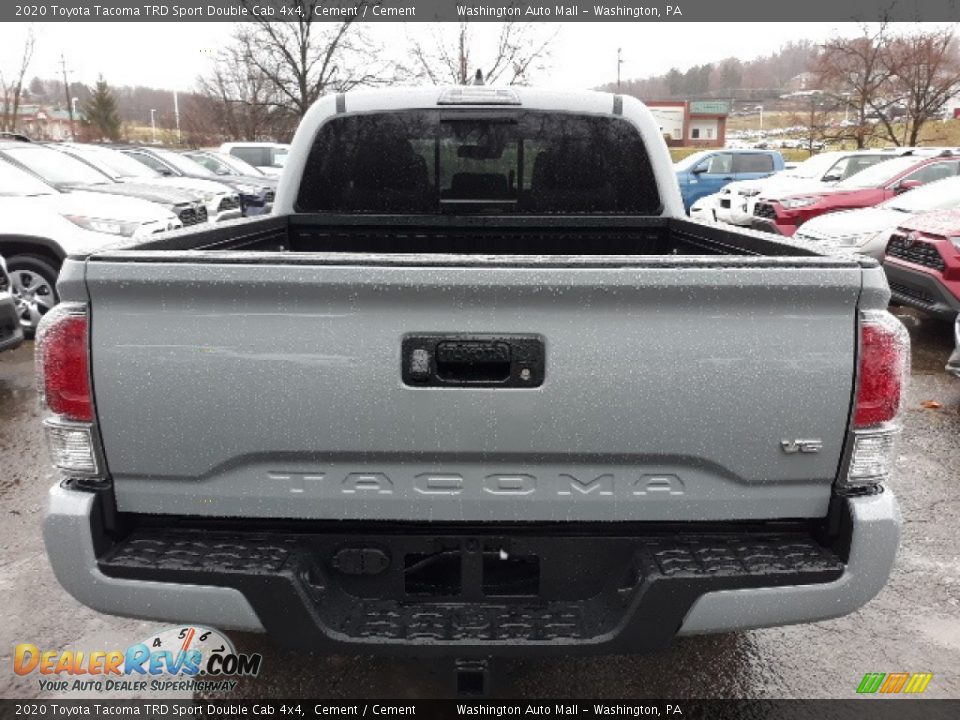 2020 Toyota Tacoma TRD Sport Double Cab 4x4 Cement / Cement Photo #13
