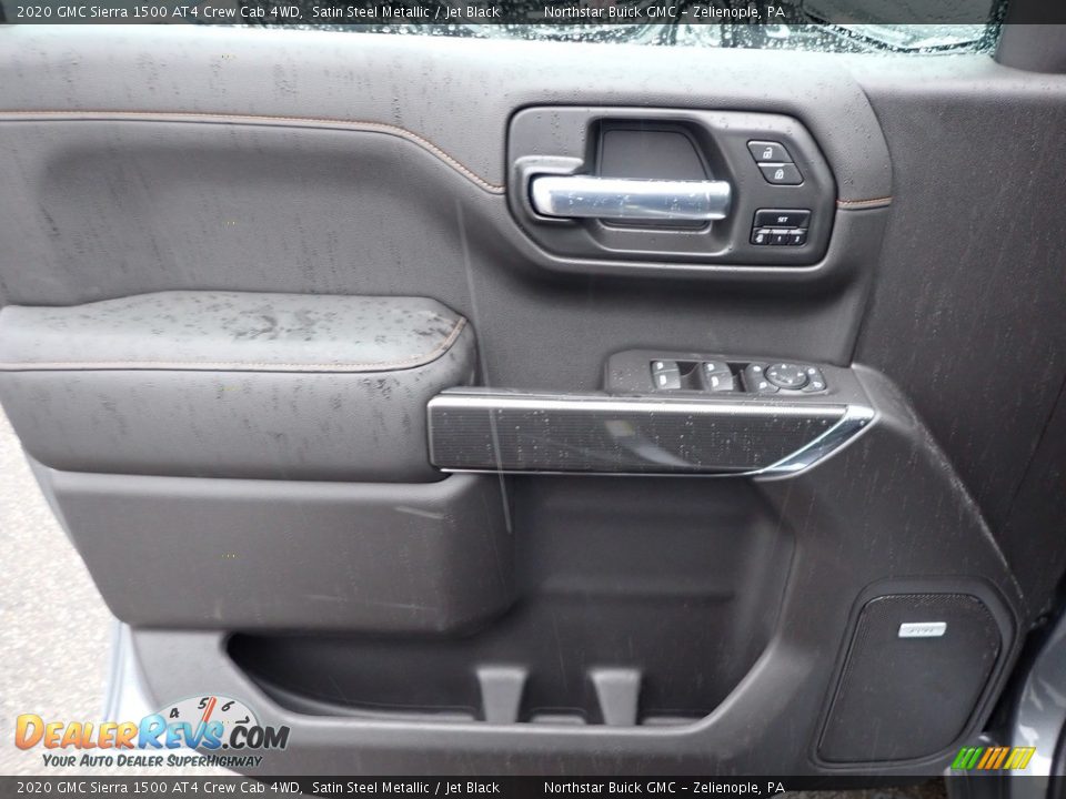 2020 GMC Sierra 1500 AT4 Crew Cab 4WD Satin Steel Metallic / Jet Black Photo #15