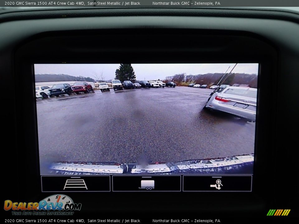 2020 GMC Sierra 1500 AT4 Crew Cab 4WD Satin Steel Metallic / Jet Black Photo #20