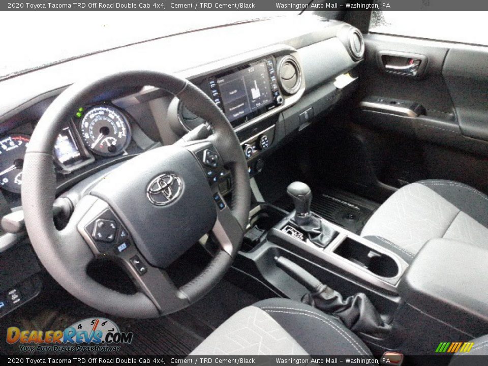 2020 Toyota Tacoma TRD Off Road Double Cab 4x4 Cement / TRD Cement/Black Photo #3
