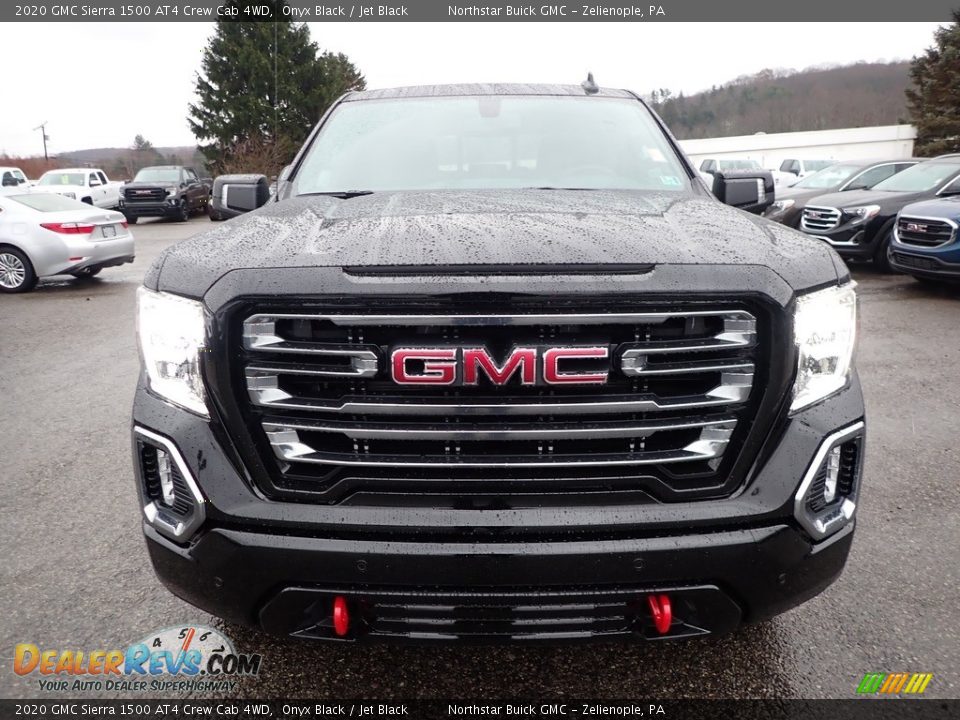 2020 GMC Sierra 1500 AT4 Crew Cab 4WD Onyx Black / Jet Black Photo #2