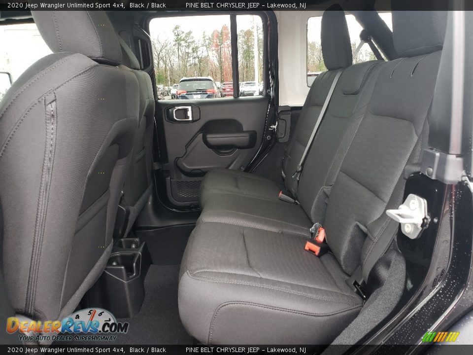 2020 Jeep Wrangler Unlimited Sport 4x4 Black / Black Photo #6