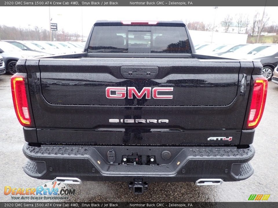 2020 GMC Sierra 1500 AT4 Crew Cab 4WD Onyx Black / Jet Black Photo #6