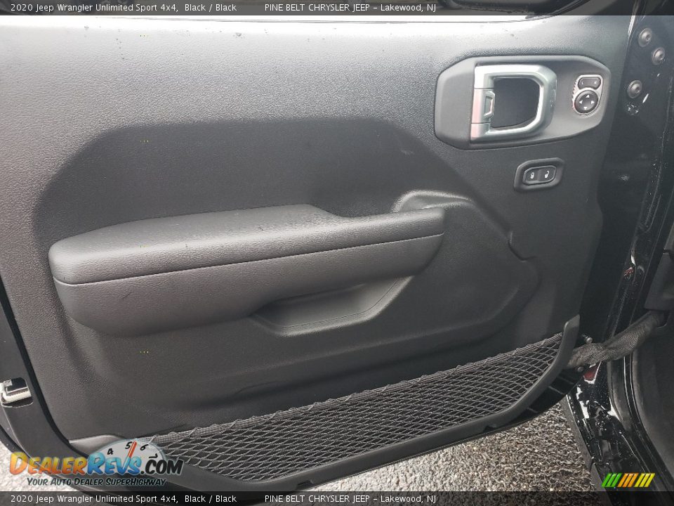 2020 Jeep Wrangler Unlimited Sport 4x4 Black / Black Photo #8
