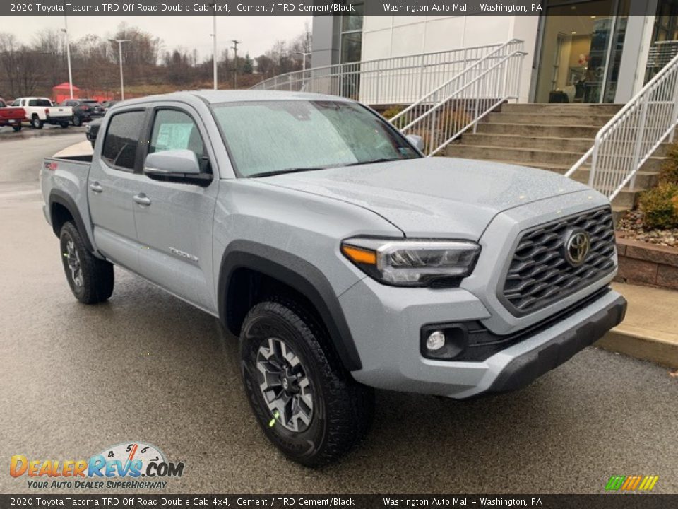 Front 3/4 View of 2020 Toyota Tacoma TRD Off Road Double Cab 4x4 Photo #1