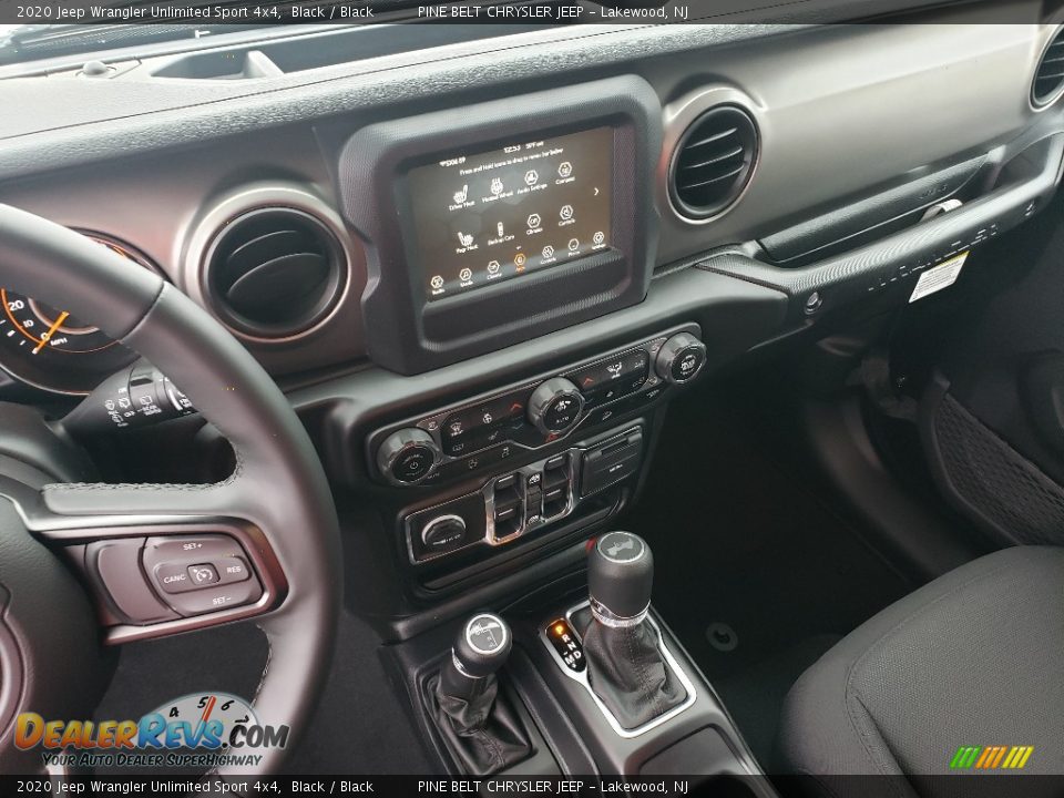 2020 Jeep Wrangler Unlimited Sport 4x4 Black / Black Photo #10