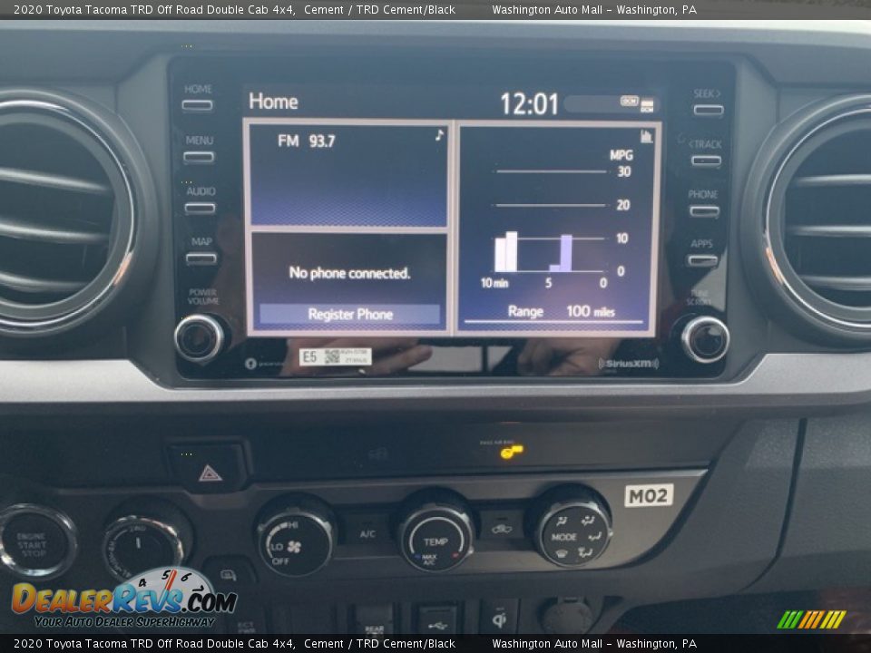 2020 Toyota Tacoma TRD Off Road Double Cab 4x4 Cement / TRD Cement/Black Photo #5