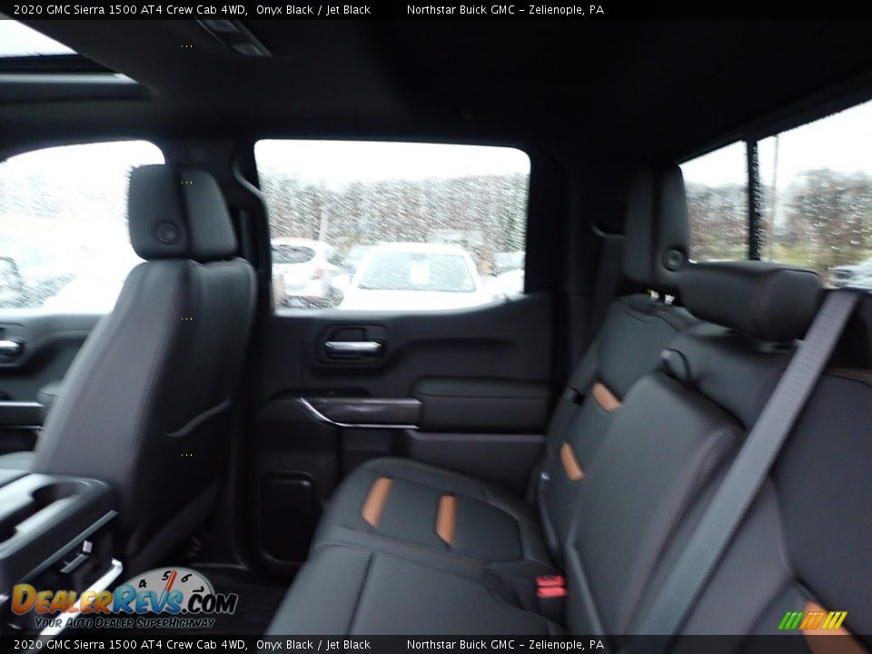2020 GMC Sierra 1500 AT4 Crew Cab 4WD Onyx Black / Jet Black Photo #13