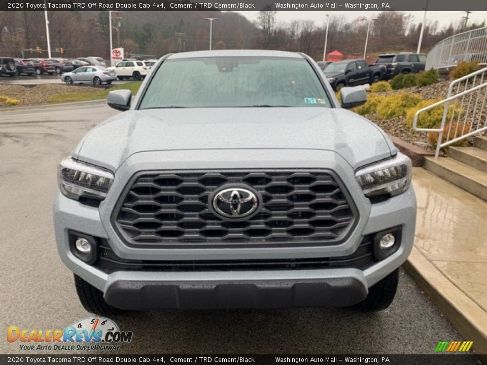 2020 Toyota Tacoma TRD Off Road Double Cab 4x4 Cement / TRD Cement/Black Photo #6