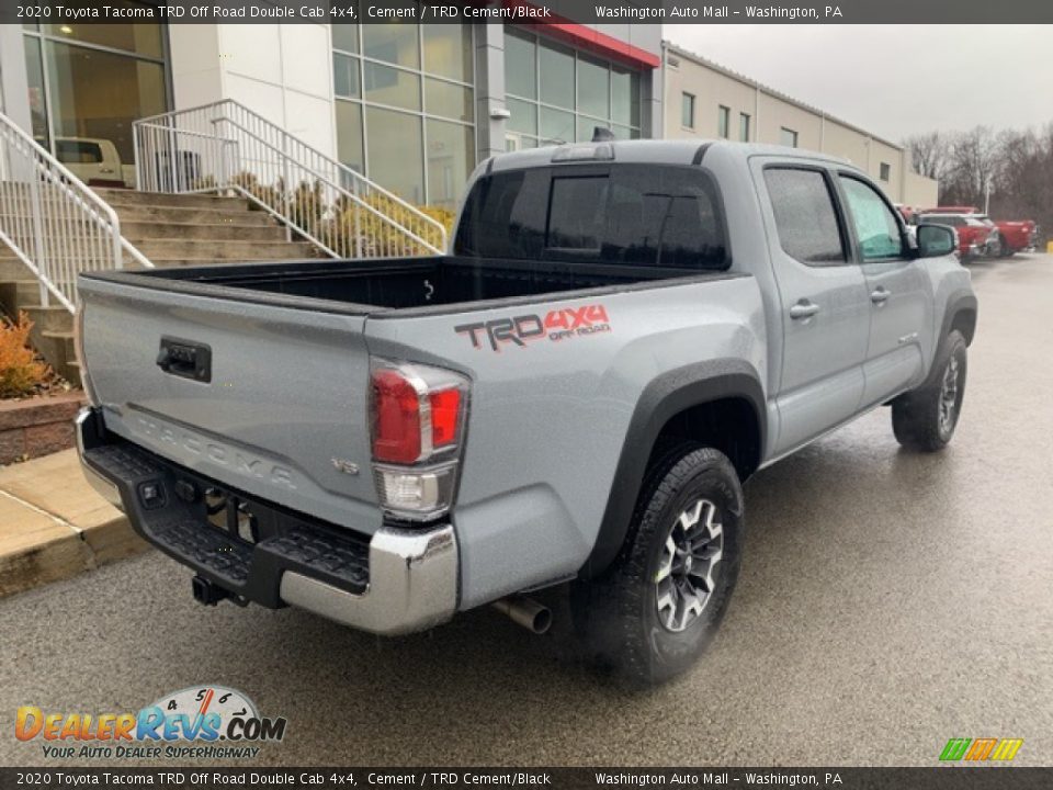 2020 Toyota Tacoma TRD Off Road Double Cab 4x4 Cement / TRD Cement/Black Photo #9