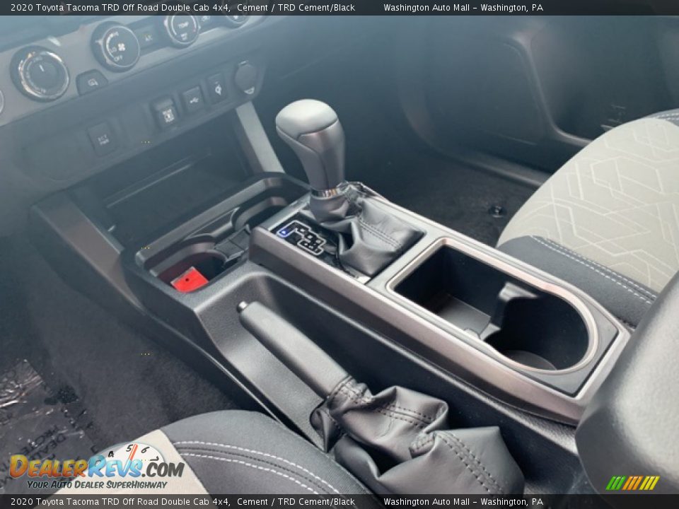 2020 Toyota Tacoma TRD Off Road Double Cab 4x4 Shifter Photo #11