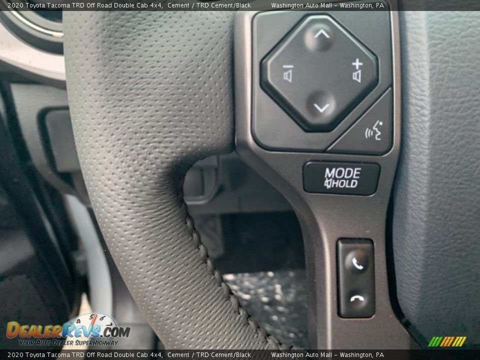 2020 Toyota Tacoma TRD Off Road Double Cab 4x4 Steering Wheel Photo #14