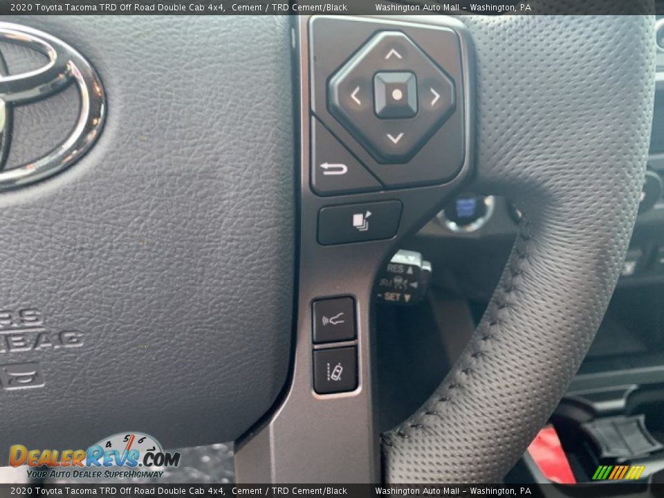 2020 Toyota Tacoma TRD Off Road Double Cab 4x4 Cement / TRD Cement/Black Photo #15
