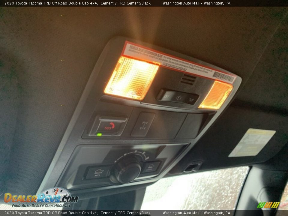 2020 Toyota Tacoma TRD Off Road Double Cab 4x4 Cement / TRD Cement/Black Photo #16