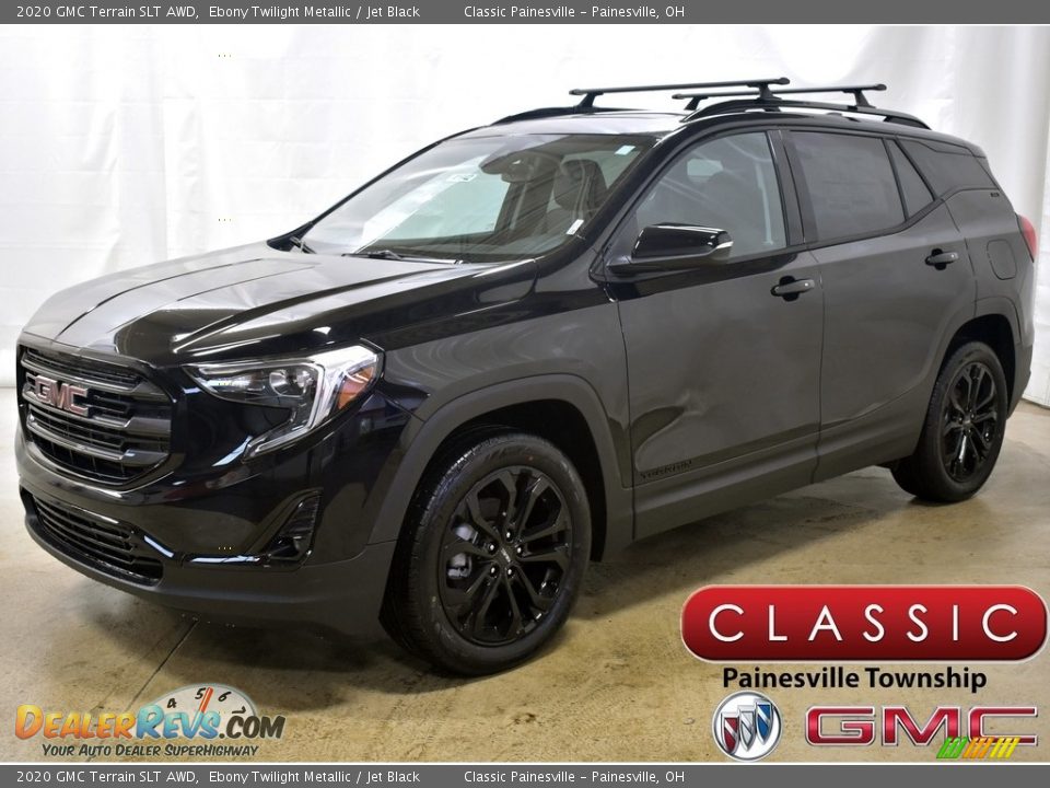 2020 GMC Terrain SLT AWD Ebony Twilight Metallic / Jet Black Photo #1