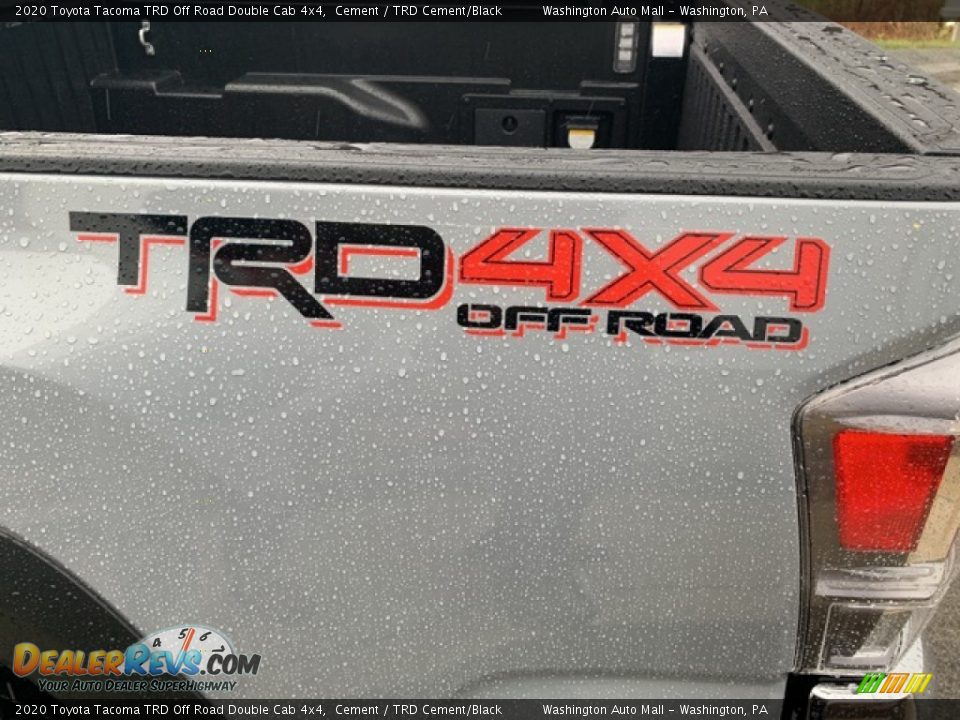 2020 Toyota Tacoma TRD Off Road Double Cab 4x4 Cement / TRD Cement/Black Photo #18