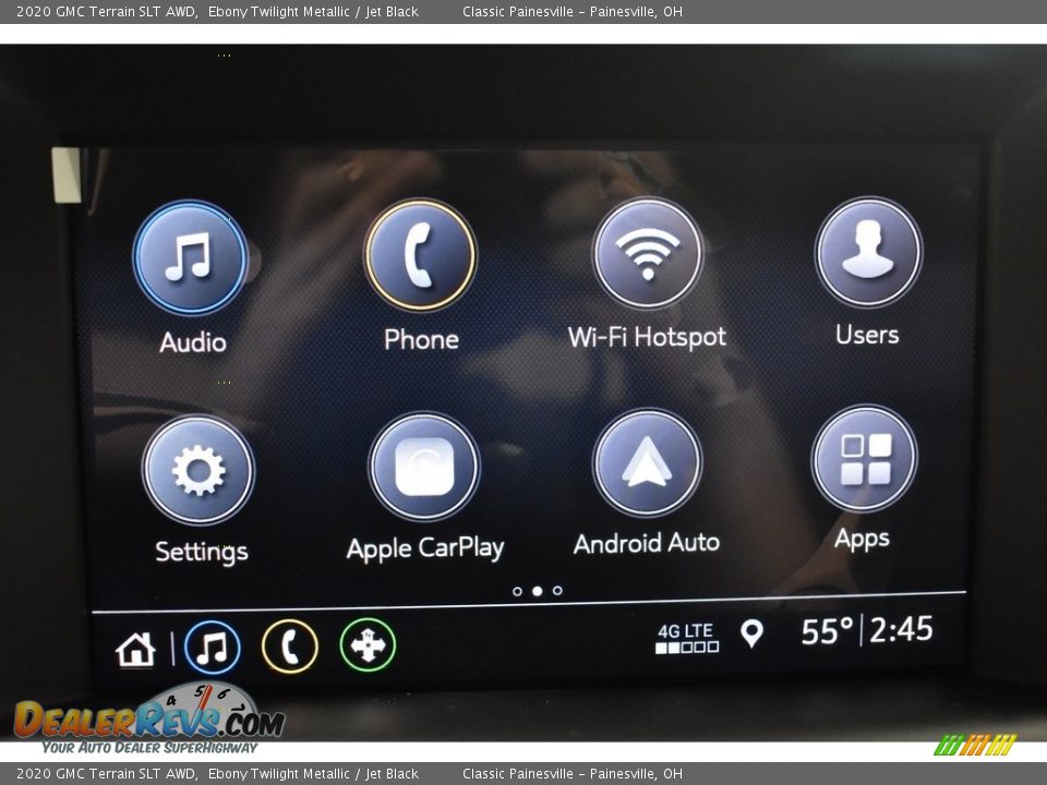 2020 GMC Terrain SLT AWD Ebony Twilight Metallic / Jet Black Photo #3