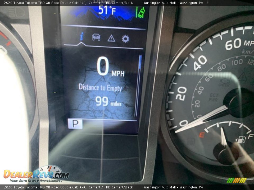 2020 Toyota Tacoma TRD Off Road Double Cab 4x4 Cement / TRD Cement/Black Photo #20