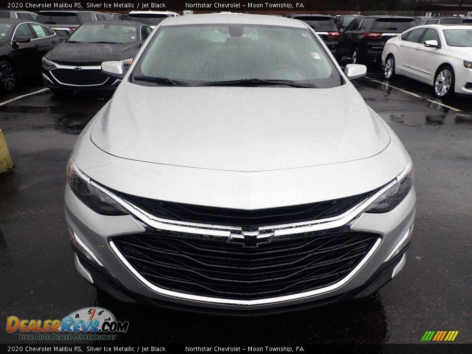 2020 Chevrolet Malibu RS Silver Ice Metallic / Jet Black Photo #7