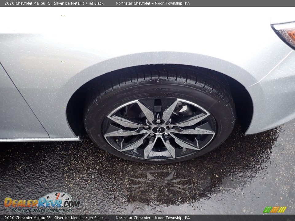 2020 Chevrolet Malibu RS Silver Ice Metallic / Jet Black Photo #8
