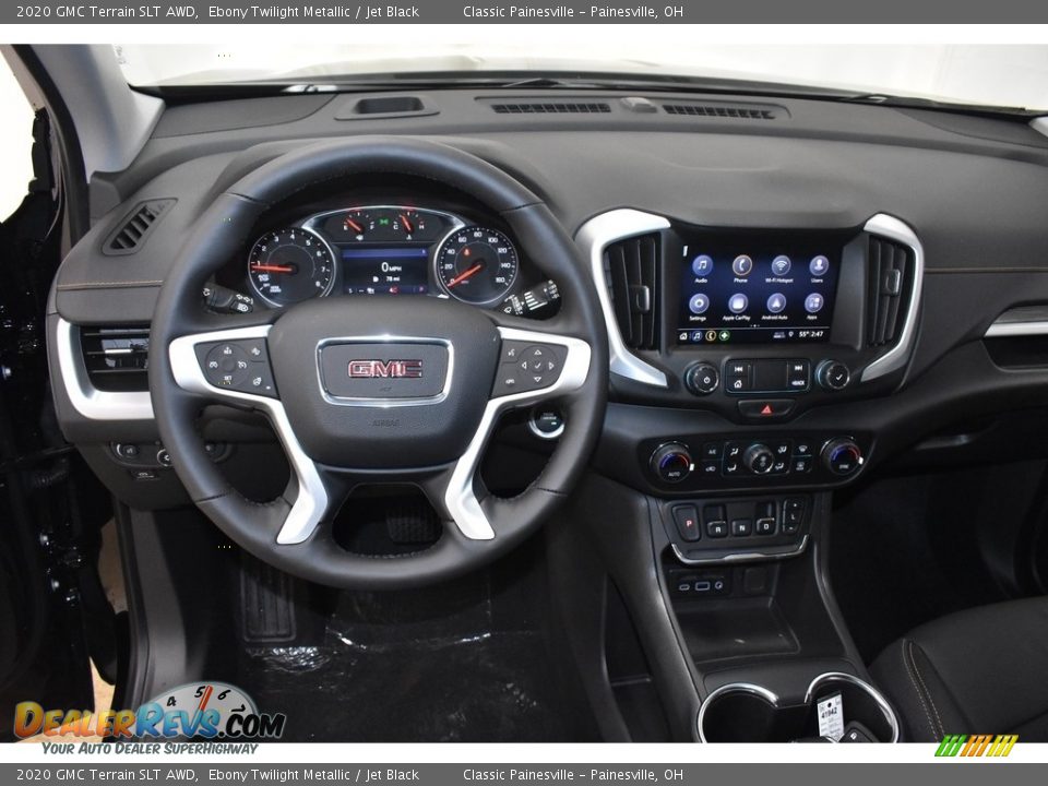 2020 GMC Terrain SLT AWD Ebony Twilight Metallic / Jet Black Photo #8