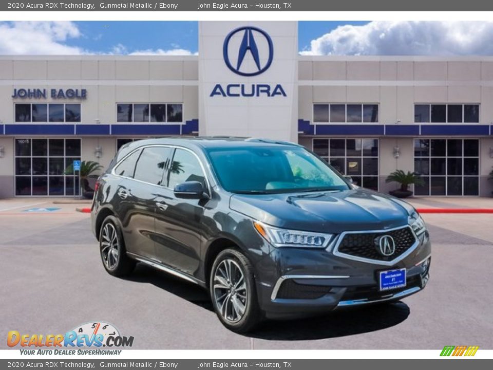 2020 Acura RDX Technology Gunmetal Metallic / Ebony Photo #1