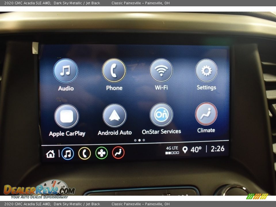 2020 GMC Acadia SLE AWD Dark Sky Metallic / Jet Black Photo #2